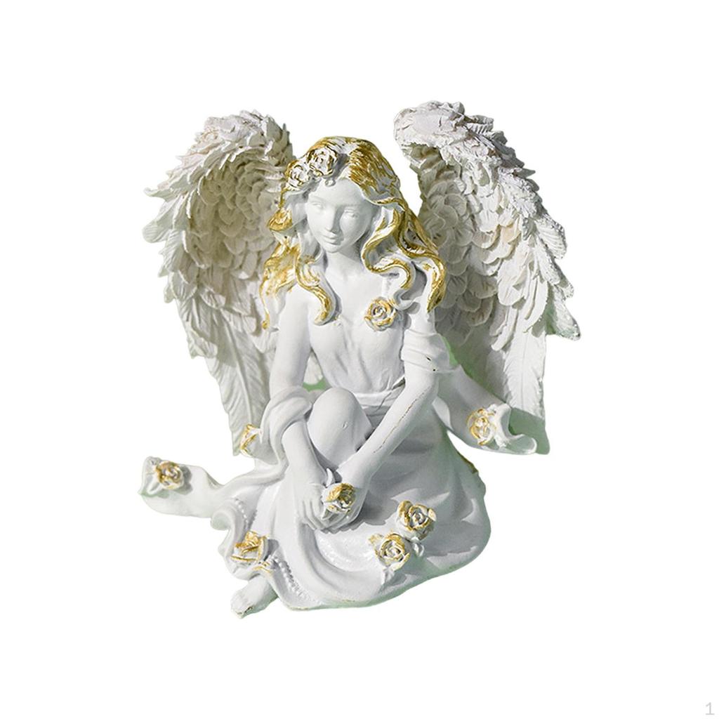 Bezaubernde Feenskulptur für Heimdekoration