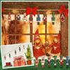 12 Stück Weihnachten Nussknacker Anhänger Weihnachtsbaum Nussknacker Anhänger Kreativer Holz Nussknacker Anhänger Weihnachtsdekorationen