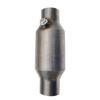 2,5 zoll/6,3 cm Universal Auto Abgasanlage Katalysator High Flow Edelstahl Anschweißkonverter Auto Motor Zubehör