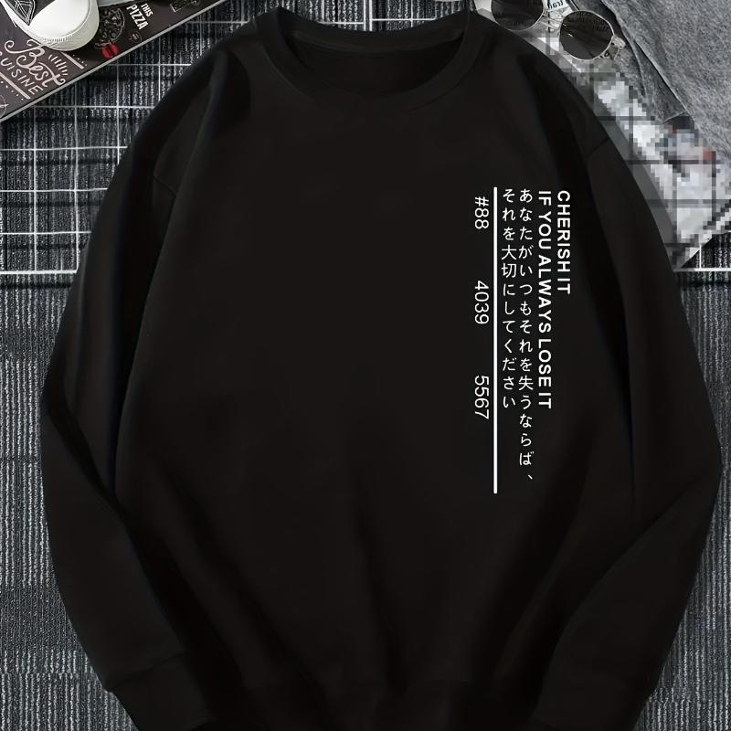 

Men s Lightweight Crew Neck Sweatshirt, Linen-Cotton Blend, Breathable Summer Layering S