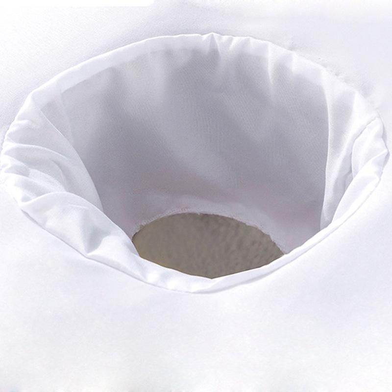 Universal Beauty Bed Set: Solid Color Brushed Tuina Massage & Physiotherapy Bed Cover with Hole.