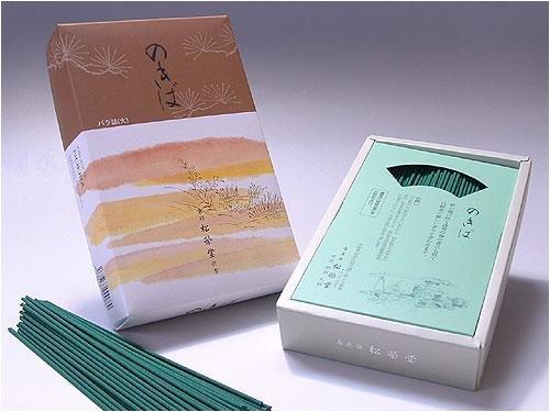 Shoyeido Nokiba Incense Sticks, Large, Approx. 135mm, Kyoto Style, #122305