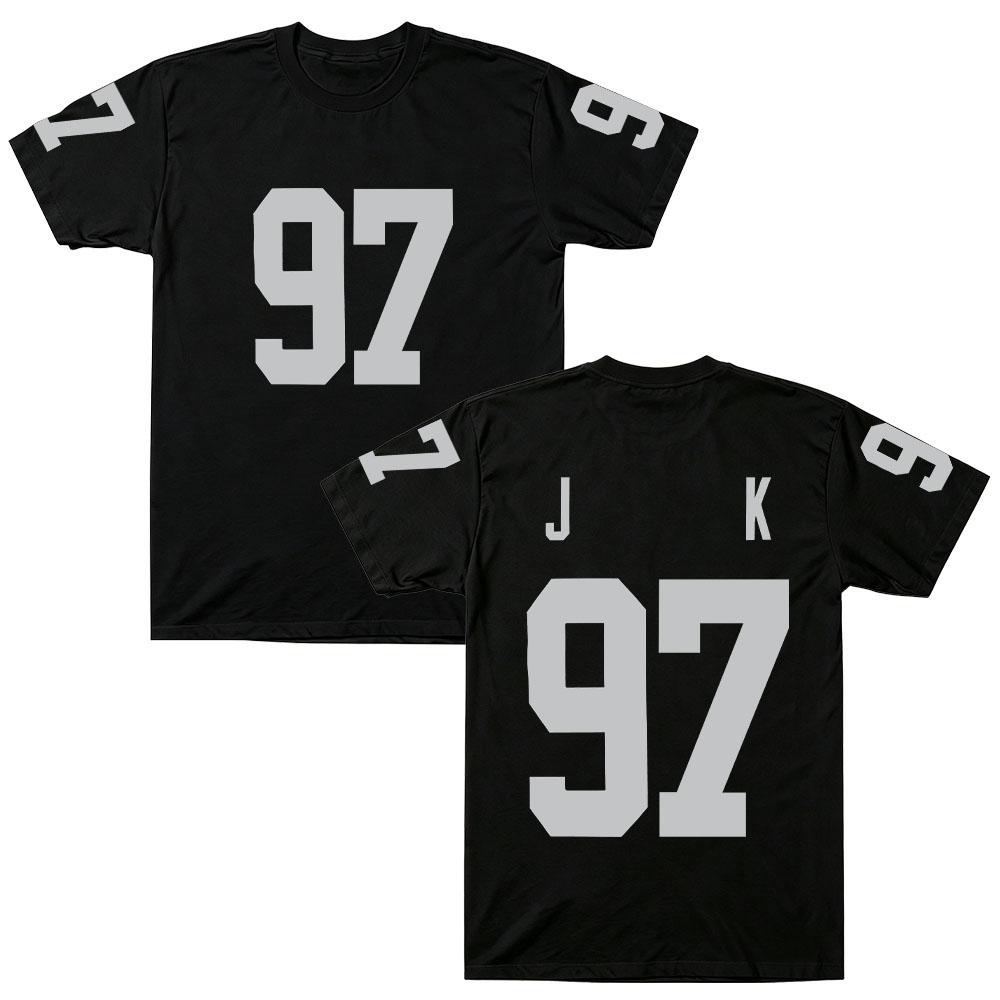 Kpop WORLD TOUR Cotton T Shirts JK 97 Printe Men Women T-shirts Short Sleeved Casual Fashion High Quality Y2k Unisex Hip Hop Tee