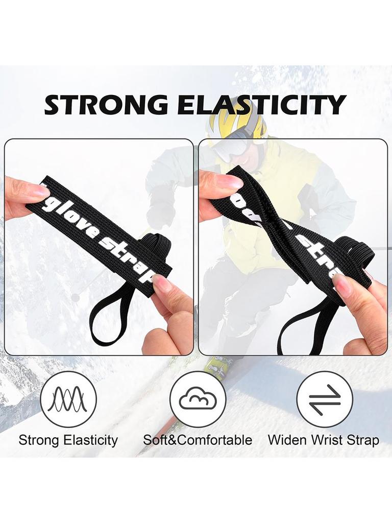 Sport Handschuhe , Elastische Skihandschuhe , Riemenaufhängung Skifahren , Snowboarden , Outdoor