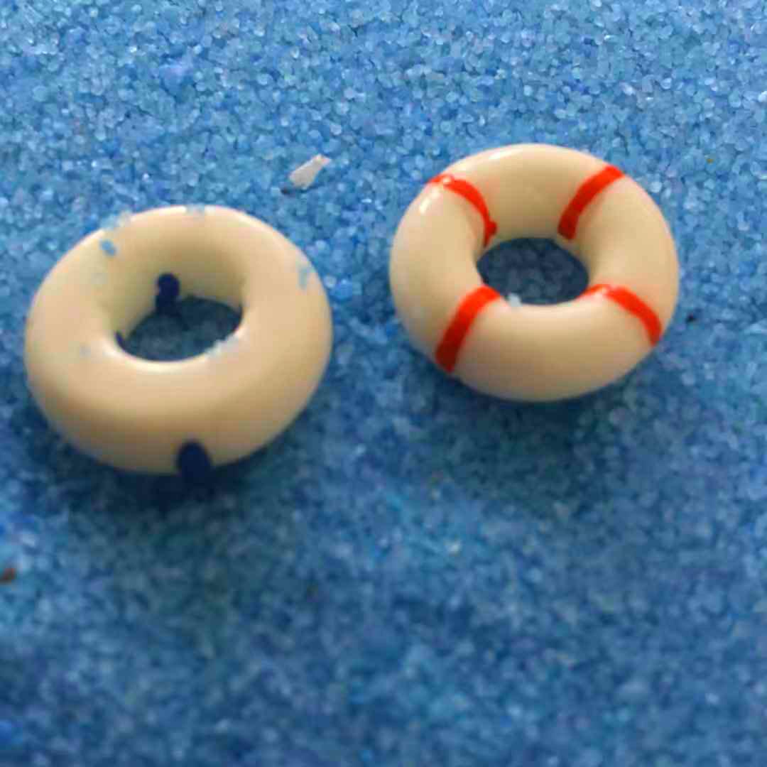 

Украшения для лодок и весла из мха своими руками в микроландшафте 1.5cm diameter life buoy красный