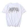2023 New Women T Shirt Punk Gothic Hiphop Unisex Tshirt Harajuku Sleeve Summer Vintage T-Shirt Streetwear Oversize Clothing