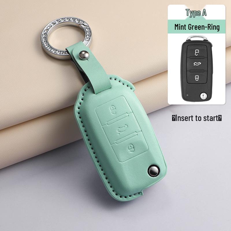 Volkswagen Key Cover for Sagitar, Bora, Magotan, Golf, T-Roc, Tiguan L, Passat, and Lavida Models