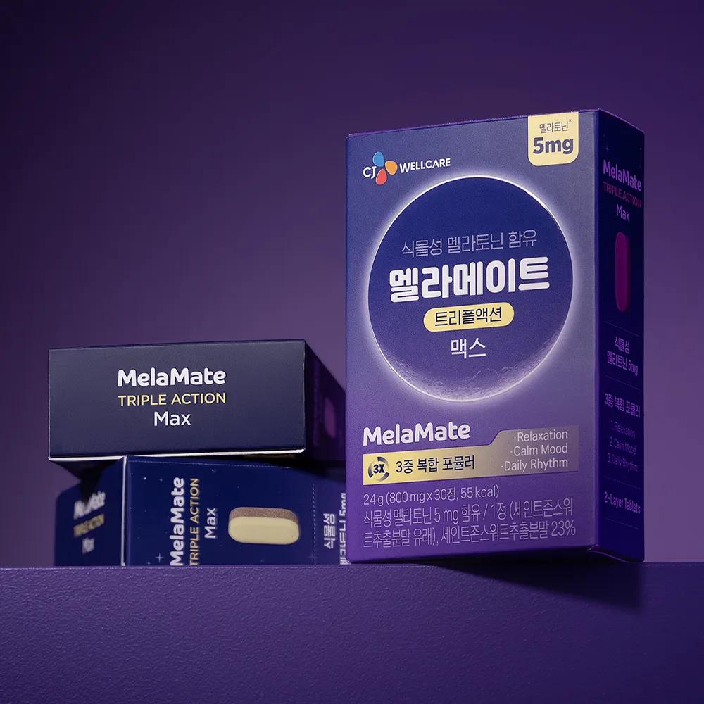 MelaMate Triple Action Max 30 Tablets (1-month supply)