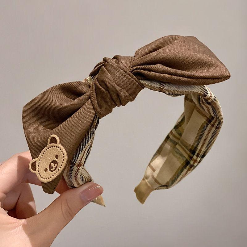 Women's Retro Wide Headband: Versatile Hair Clip for Washing Face & Masks