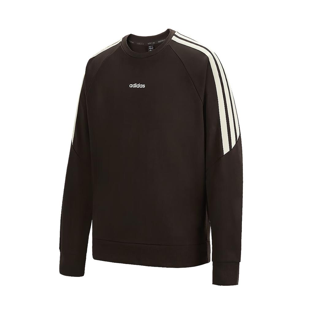 Adidas Letter Three Stripes Crew Neck Pullover Long Sleeve Sweatshirt Unisex Sweatshirt KC0295