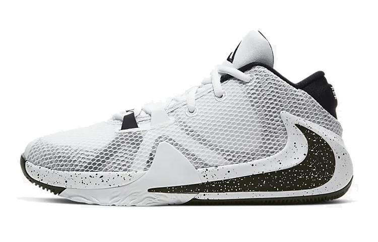Nike Zoom Freak 1 White Black GS BQ5633-101 36