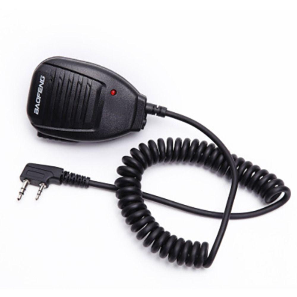 

Оригинальный ручной микрофон UV-5R BF-888S, микрофон, динамик, радио, портативная рация