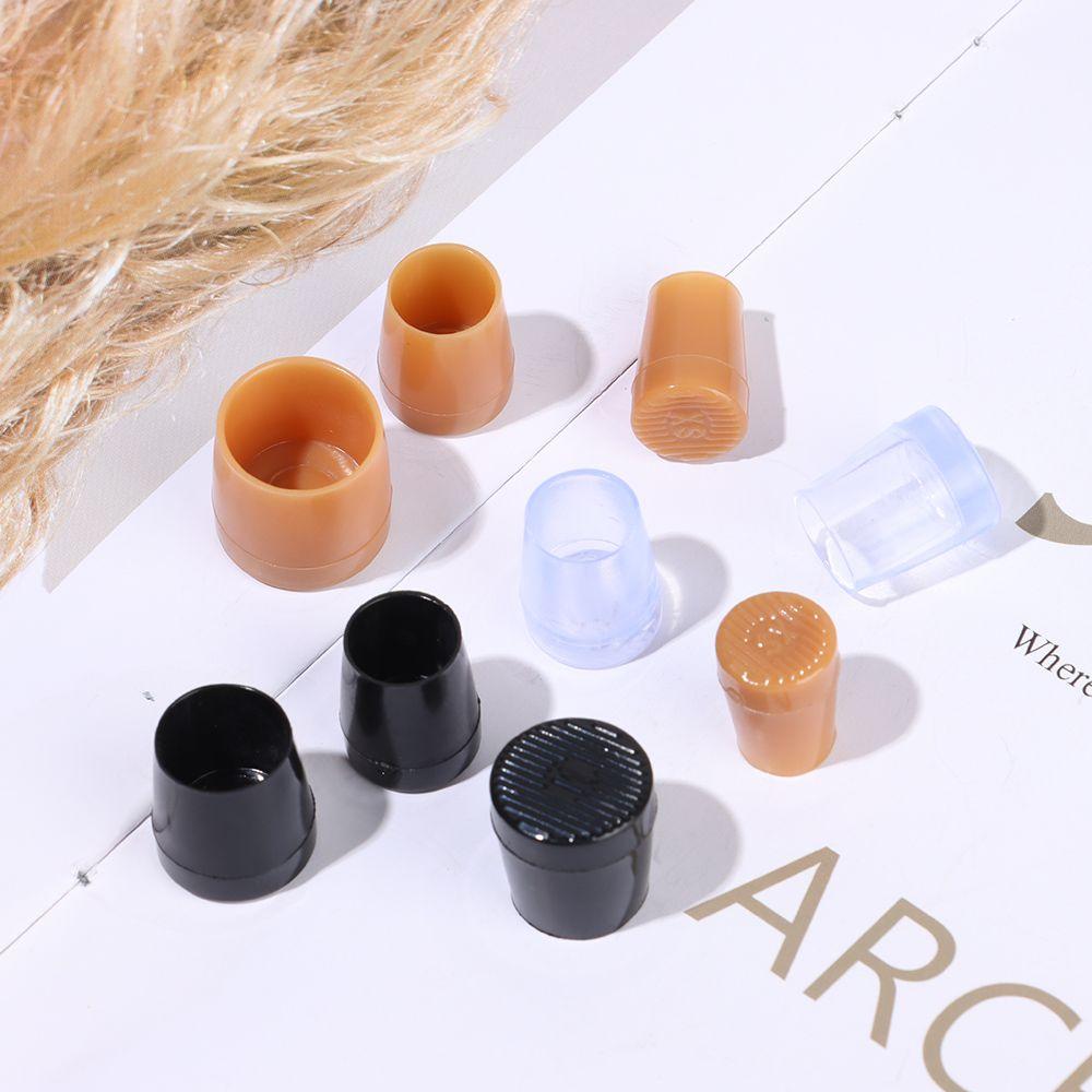 1 pair New Wearable Non-slip Antislip High Heeler Heel Stoppers Silencer Heel Protector Round Shape