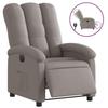 VidaXL Fauteuil Inclinable Électrique, Chaise de Relaxation avec Dossier et Repose-pied Réglables, Siège de Salon, Moderne, 3204076