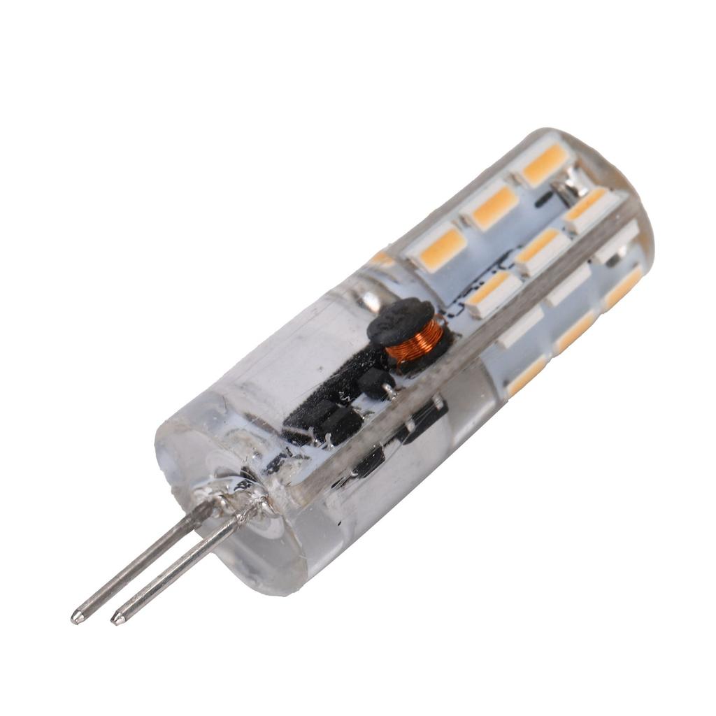 G4 24LED Light Bulb 2W 200LM Bi Pin Light Non Dimmable for Chandelier AC DC 12V(Warm White 2700K 3100K )