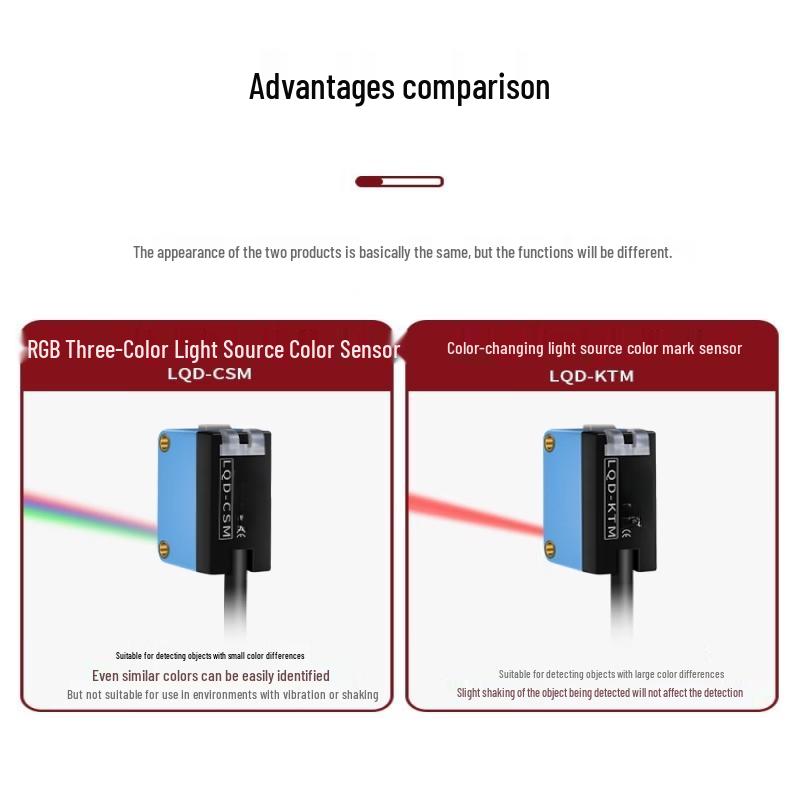 LQD-KTM NPN Color Mark Sensor