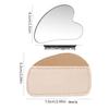Stainless Steel Gua Sha Heart-Shaped Face & Body Massager