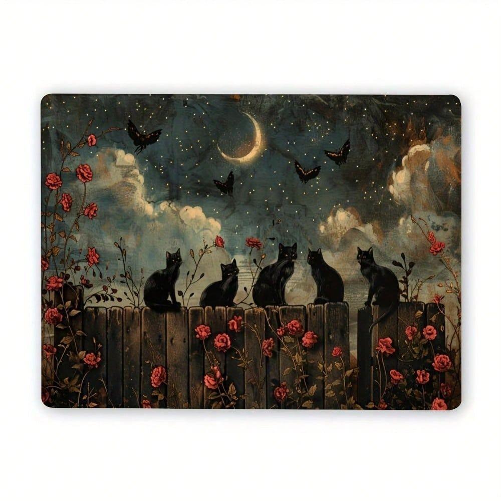 Plaque Métallique Peinte 20x30cm Décor Mural Rétro Vintage
