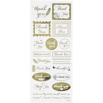 Silver Stickers On Thin Transparent Plastic Film. Ref 29147