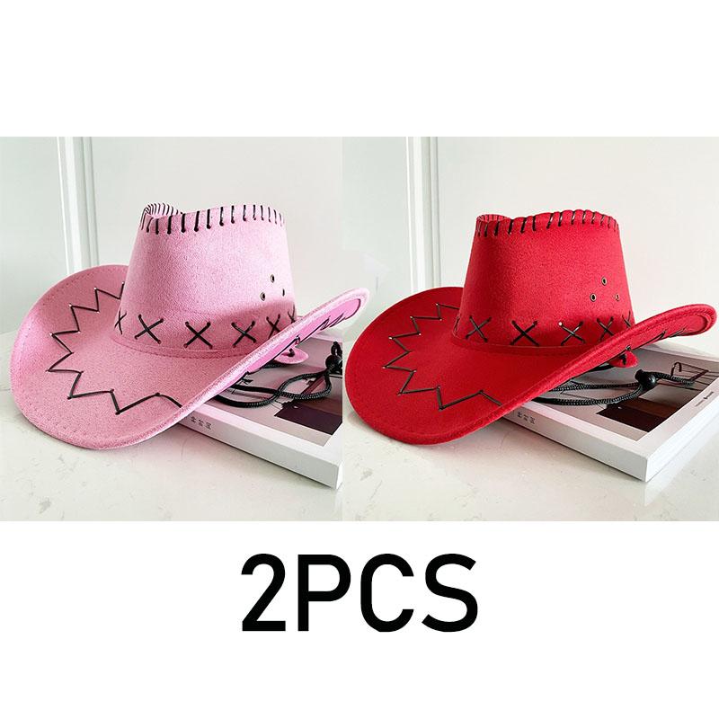Braut Cowboyhut Chapeau Cowgirlhut Cowboy-Accessoires Cowboyhut Frau NZM02