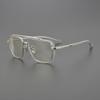 Shenzhen Glasses Frame Male And Female Tide Personality Double Beam Big Face Large Frame Titanium Frame Myopia Glasses Frame Ch8072