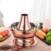 Chu Yi Qi Retro Bronze-Tone Divided Hot Pot