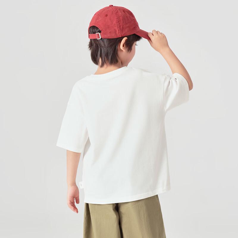 Duoduojia Boy's Cool-Touch American Print T-Shirt