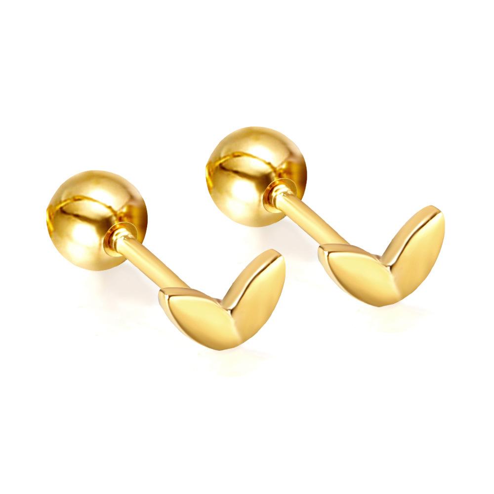 2026 European and American Love Stud Earrings, Fashionable Niche High-end Simple and Versatile Earrings