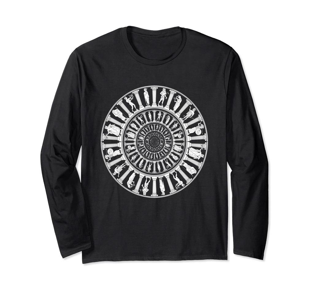 Greek God Vortex - Ancient Greek Mythology Portal Long Sleeve T-Shirt