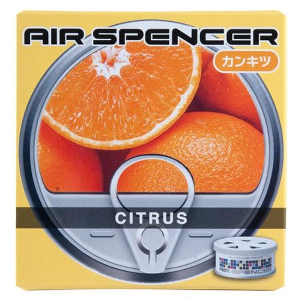 Air Spencer Car Deodorizing Air Freshener AS Stand Citrus A1 (Eikousha) Cartridge, Type, Refill, Scent, 40g,