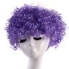 Rainbow Football Fans Wigs Synthetic Wigs Halloween Cosplay Hairs Afro Curly Clown Wigs  Kids