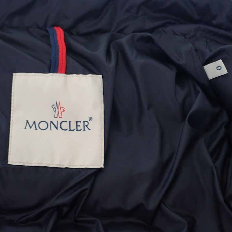 MONCLER  E20934930005 53048 0 Down jacket Navy Nylon Women