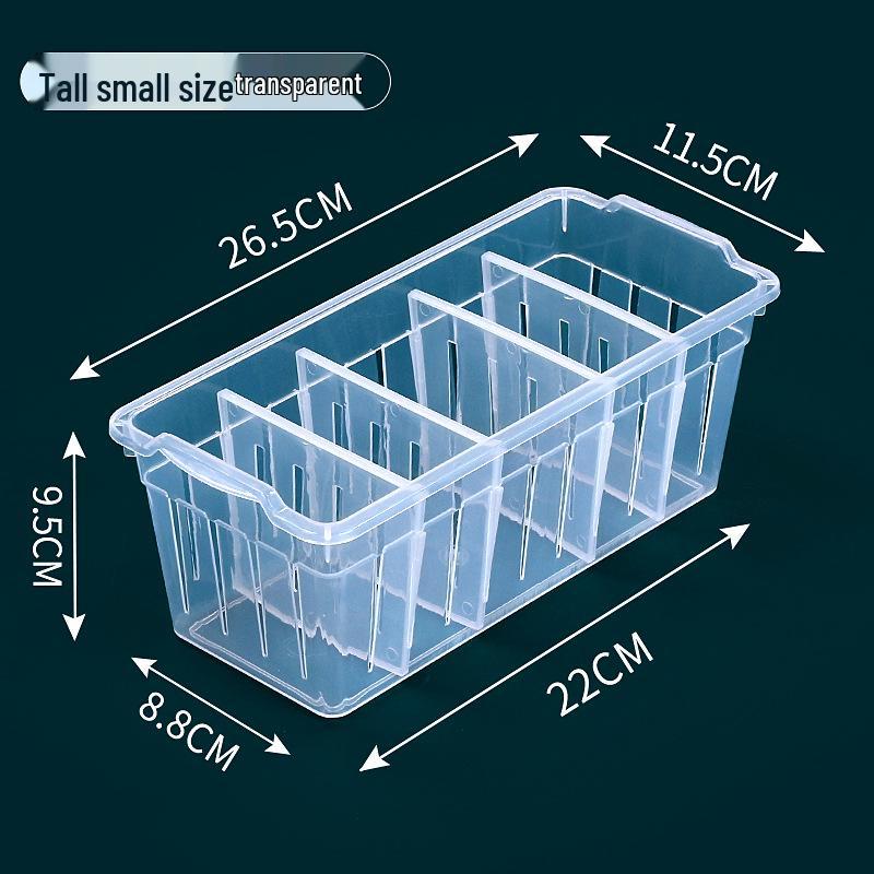 Klare Rechteckige Schreibtisch-Aufbewahrungsbox mit Schublade