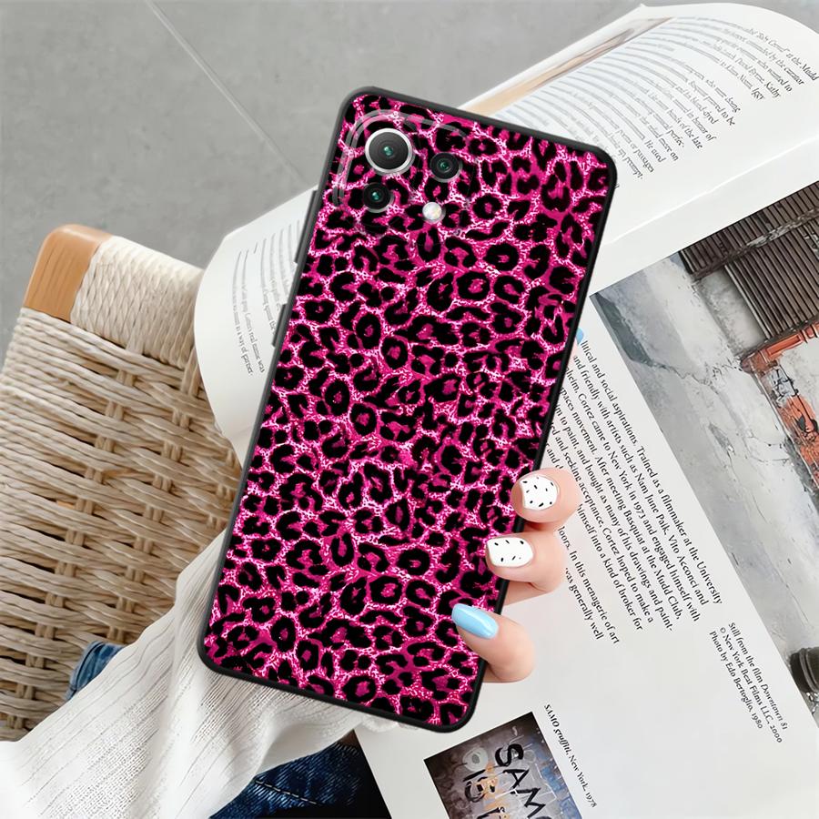 Fashion Leopard Pattern Funda Phone Cover Case for Xiaomi Mi 13 Lite 11 11T 12X 12 12T Pro 15 Pro 14 10T