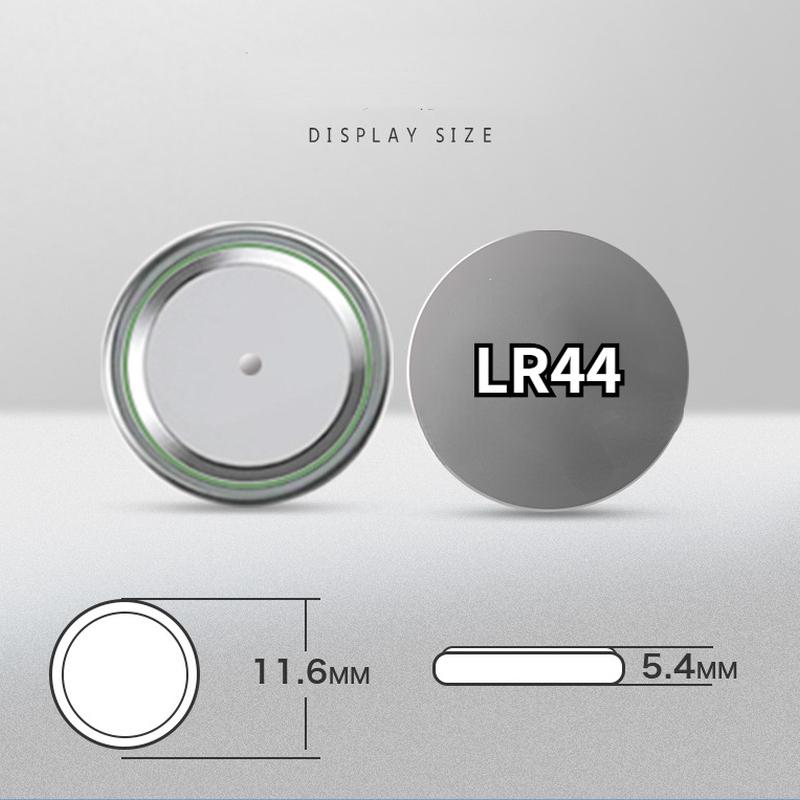 LR44 AG13 LR1154 1,5V knappbatteri Alkaliska batterier för miniräknare Toy Watch