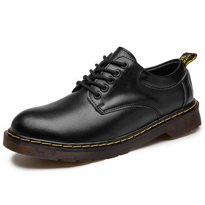 Herren Bequeme Freizeit Lederschuhe Männlich Atmungsaktiv Rutschfest Laufschuhe Verschleißfest Arbeitsschuhe für Herren Große Größe