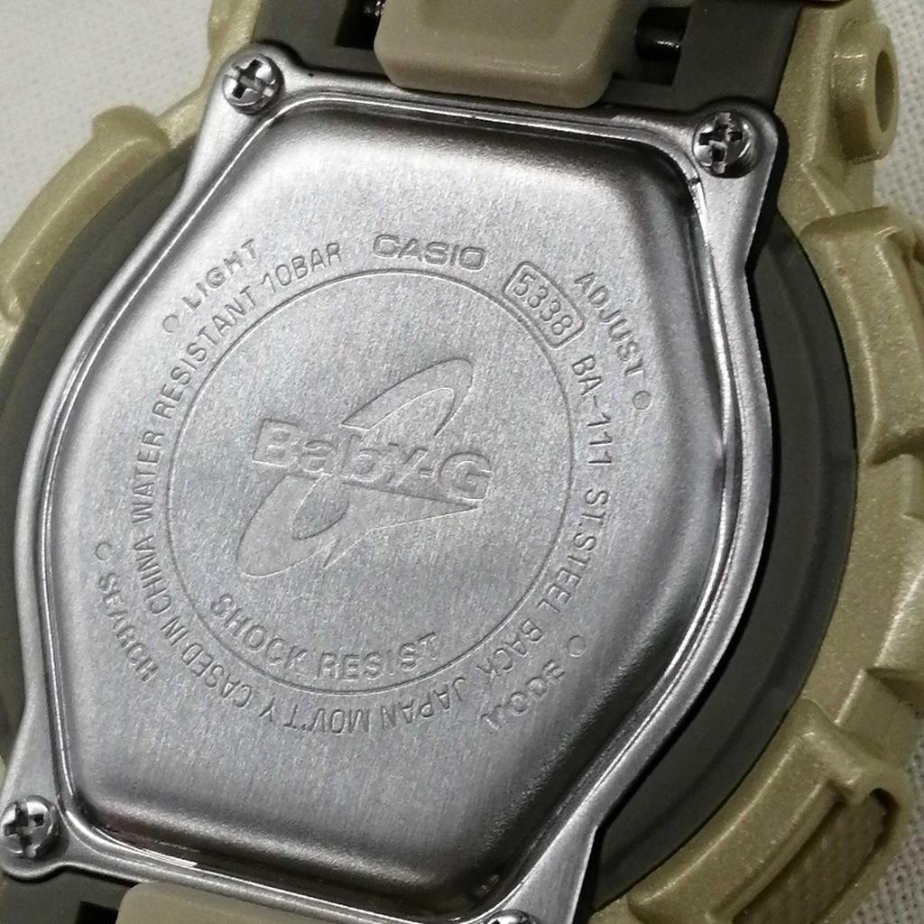 Used CASIO BA-111 BABY-G