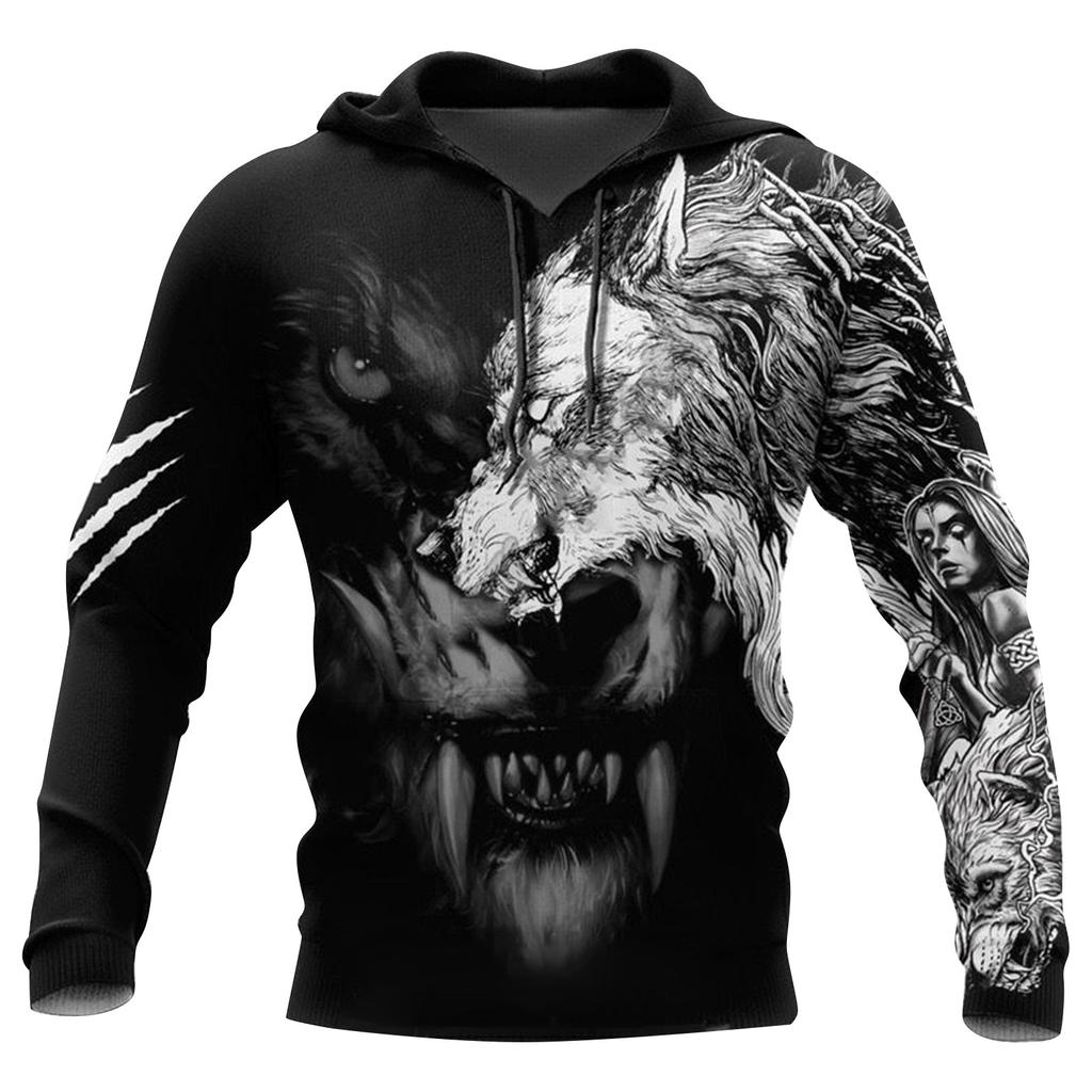 Mens Hooded Sports Tracksuit Unisex Two-Piece Running Outfits Long Sleeve Pullover Hoodies Sweatshirt+Sweatpants Set
