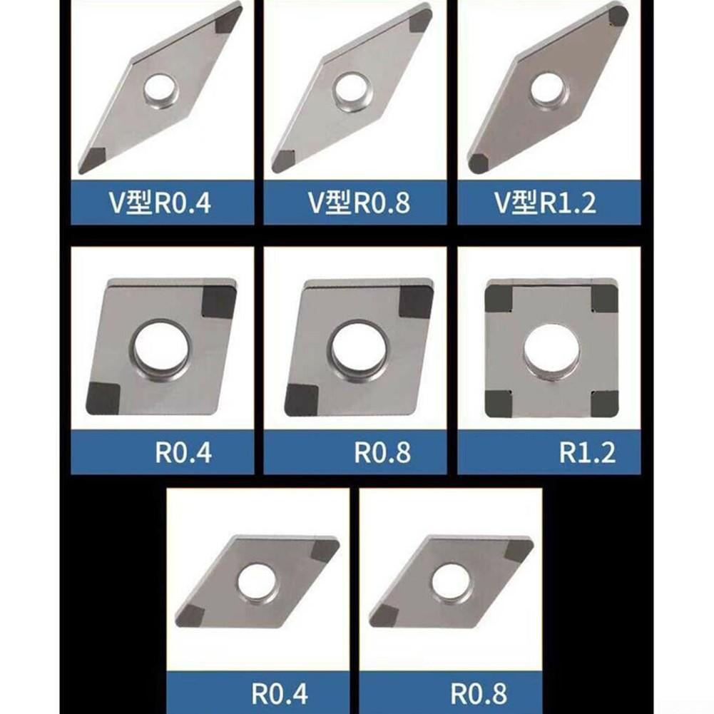 Diamond Hard Steel CBN CNC Turning Inserts Precision Cutting of Hardened Steel!