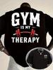 Black Cotton TShirt Gym Workout Streetwear Athletic Men Muscle Fitness Casual Style - Men's Summer Cotton Graphic Tee