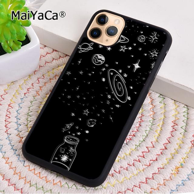Trippy Art aesthetic Space Moon Phone Case For iPhone 17 Air 16 pro max 15 14 plus 12 13 Shell Cover coque