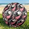 Demon Slayer Print Size 5 Soccer Ball, PU Wear Resistant Football for Match Training and Daily Practice, Birthday Gift for Soccer Fans