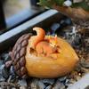 Animal Key Box Outdoor Animal Statue Key Hider Squirrel Hedgehog Frog Hidden Key