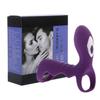 Double  Clitoral  10 Speeds Vibrating  Ring Couples  Rings