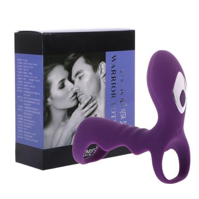 Double  Clitoral  10 Speeds Vibrating  Ring Couples  Rings