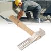 Magnetic Roofing Hammer, Multifunctional Magnet Roofing Hatchet with Hemp Rope Anti Slip Wood Handle, A Magical Roofing Tool for Quick Installation O