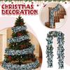 1.8m Christmas Wicker Blue Christmas Decorative Wicker Door And Window Decoration