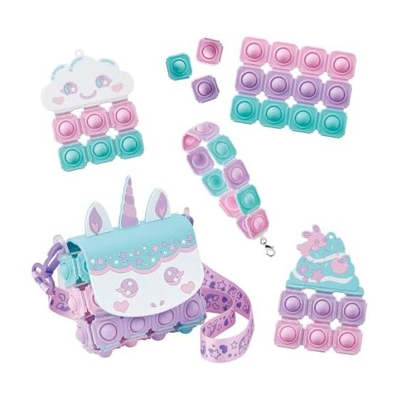 [BANDAI] Push Pop Life!! Sweet Unicorn Bag Set For ages 5 and up