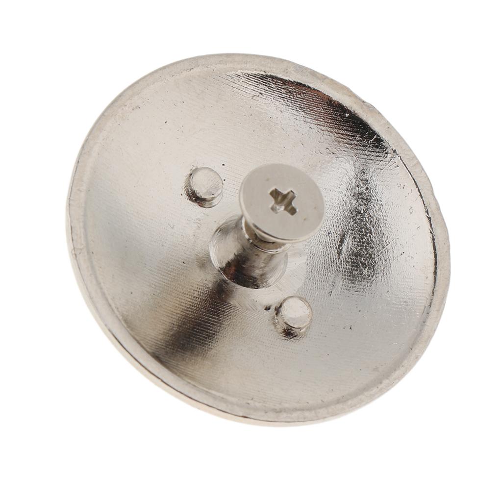 5 Pieces Round Floral Rivet Buttons with Case Back for Wallets