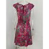 Women's Summer Flying Sleeves Round Neck Floral Pattern Strap Printed Short Dress Clothes Sale